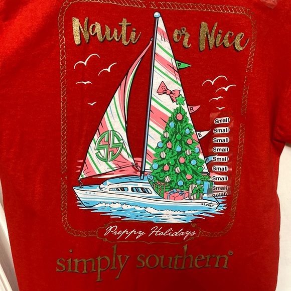 Youth simply southern long sleeve tee - Picture 1 of 11